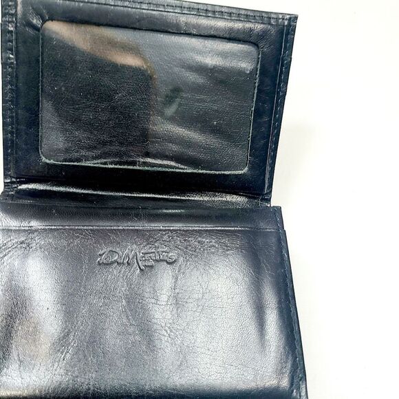 D. Martin Paris Leather Card Case Wallet - Picture 6 of 6